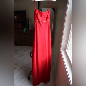 vintage red jump dress